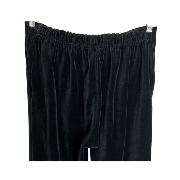 St John SPA Soft Velour Pull-on Pants  Animal Print Grommets  Size M  Track Pant - Picture 6 of 7